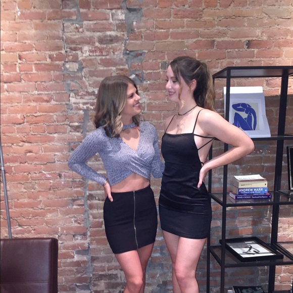 Forever 21 Dresses & Skirts - Silky little black dress